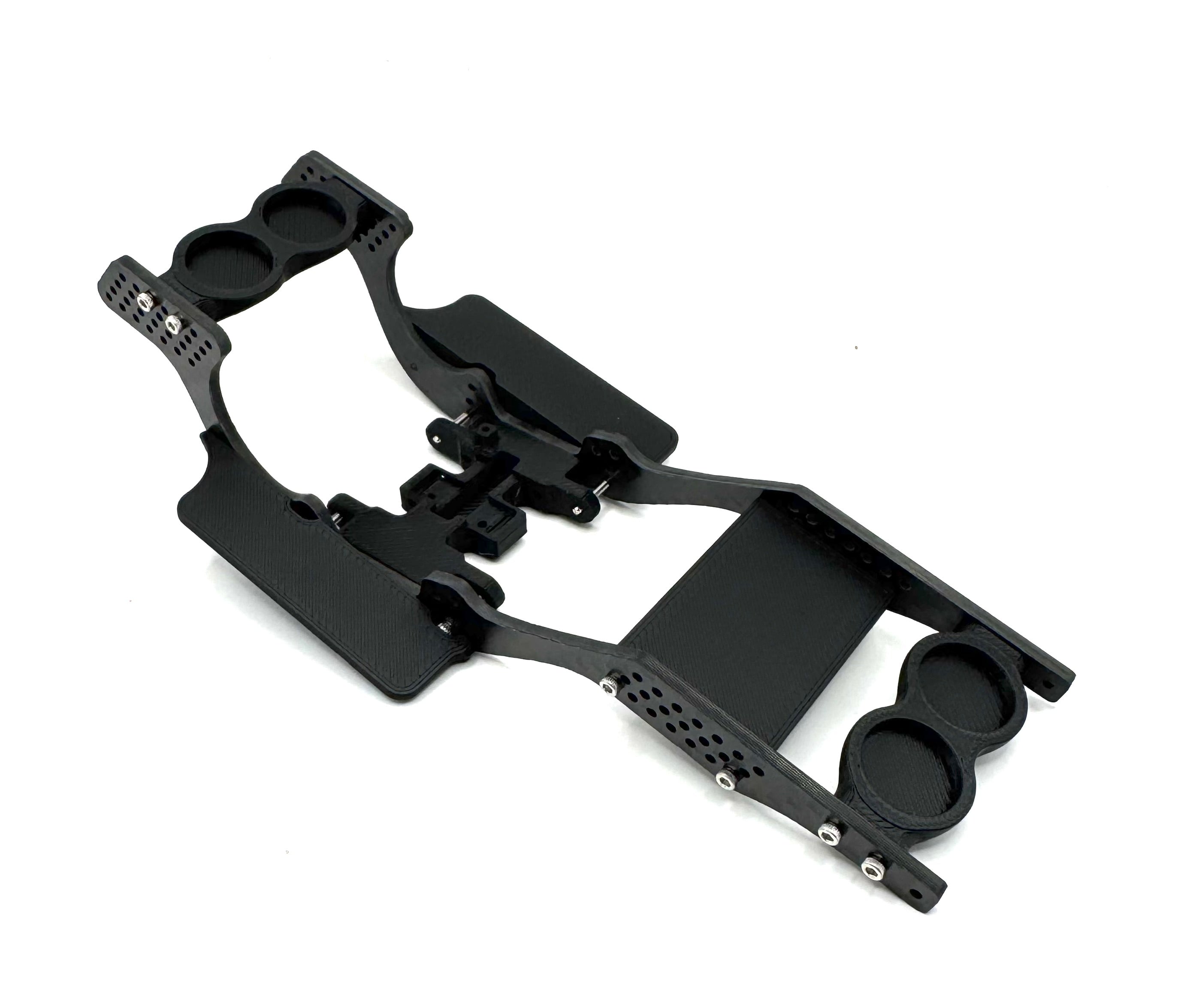 JC RC | Summit CF Chassis Frame - LCG - 15 Degree Skid Angle