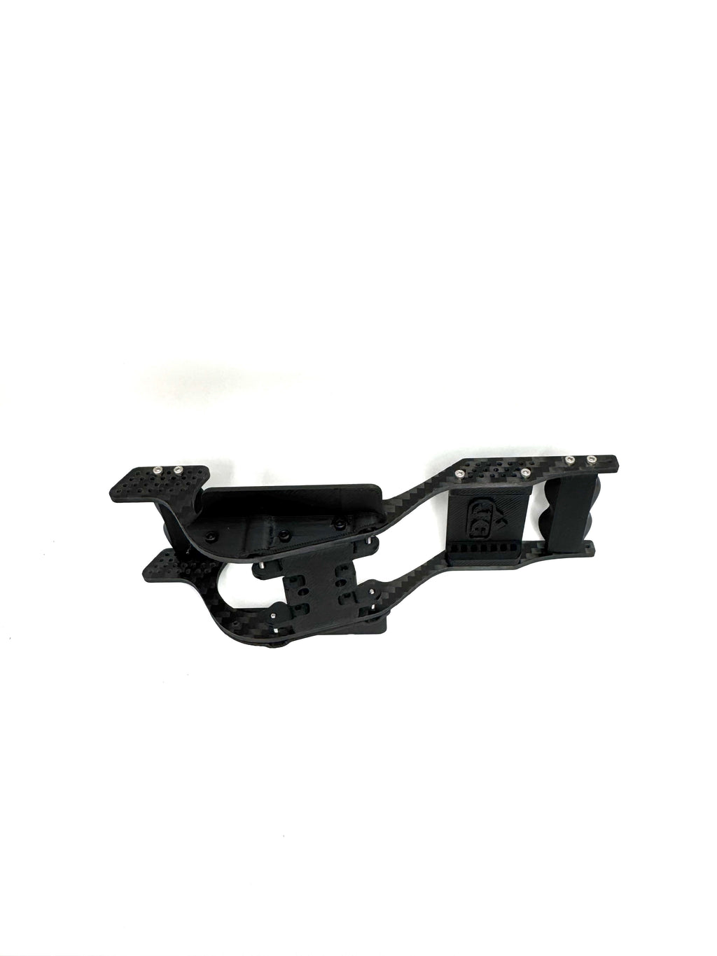 JC RC | Summit CF Chassis Frame - LCG - 15 Degree Skid Angle