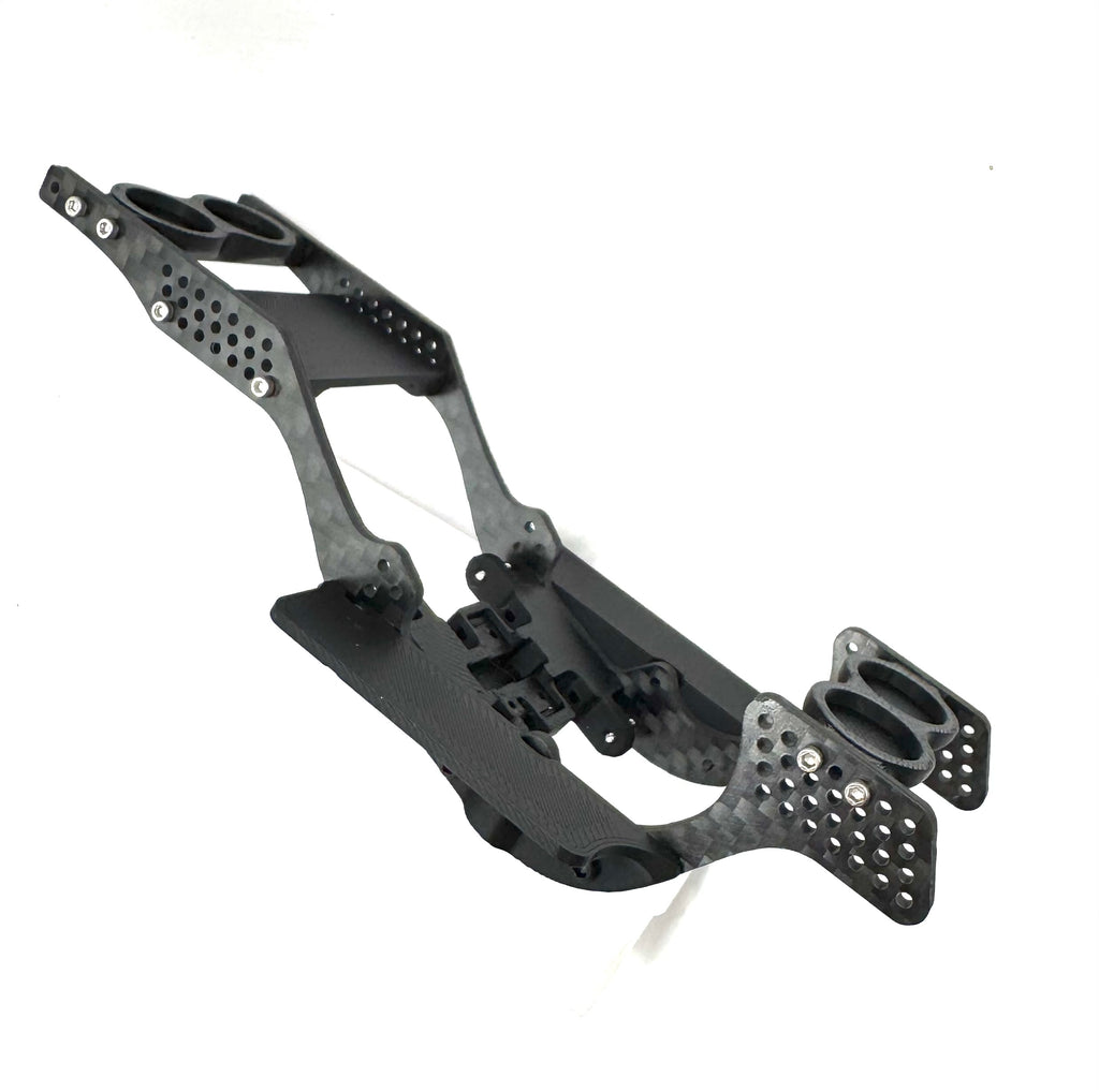 JC RC | Summit CF Chassis Frame - LCG - 15 Degree Skid Angle