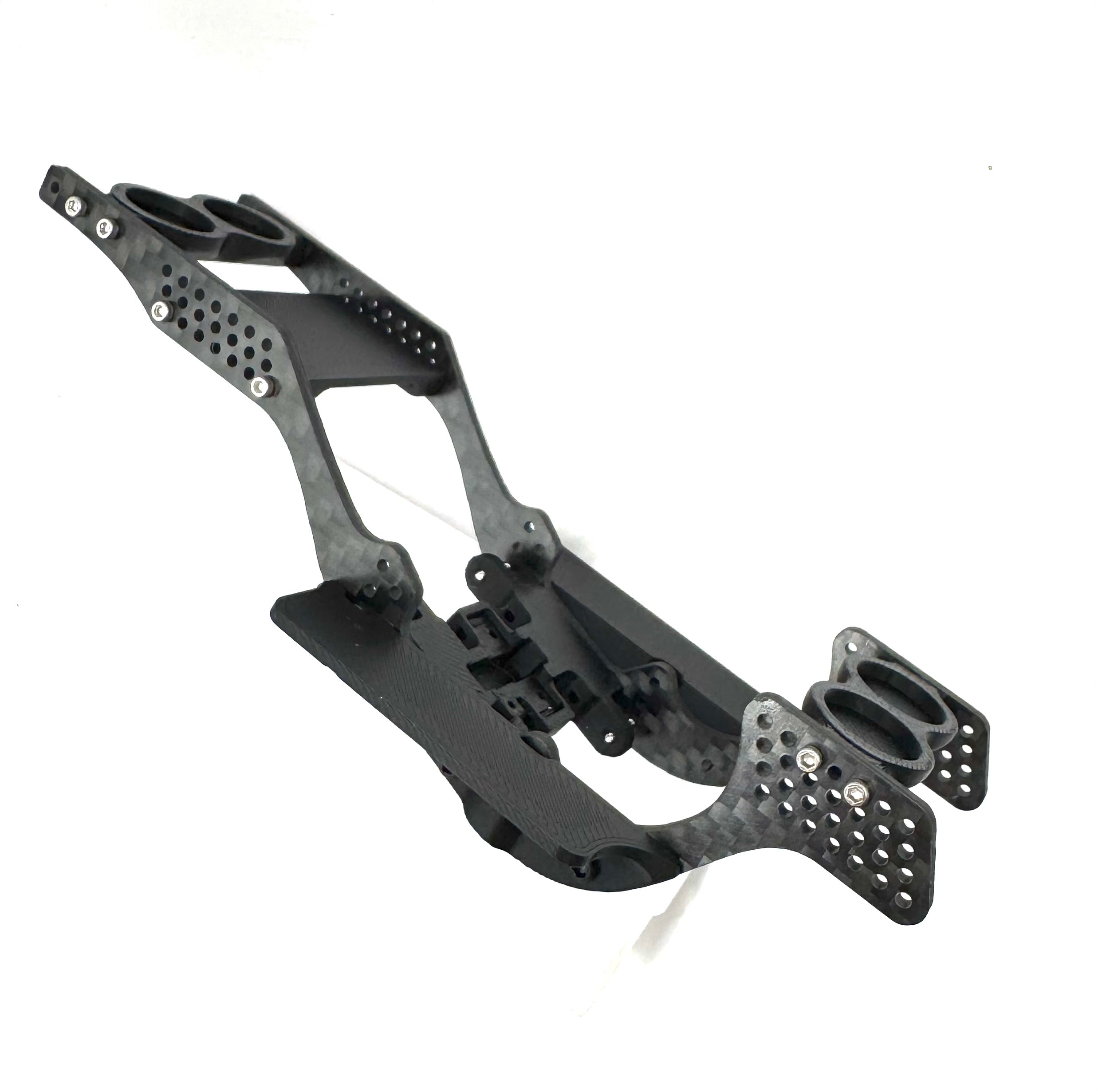 JC RC | Summit CF Chassis Frame - LCG - 15 Degree Skid Angle