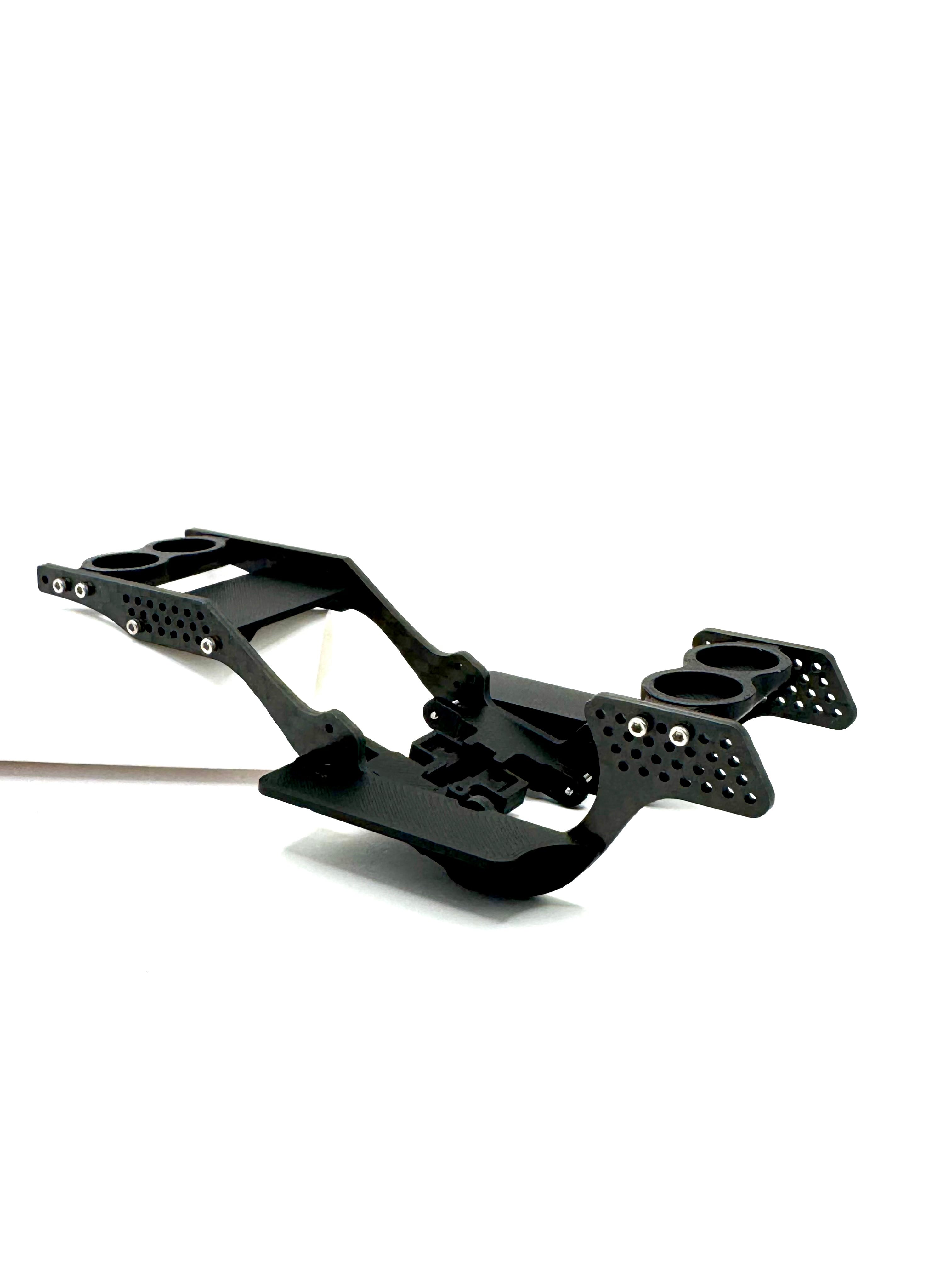 JC RC | Summit CF Chassis Frame - LCG - 15 Degree Skid Angle