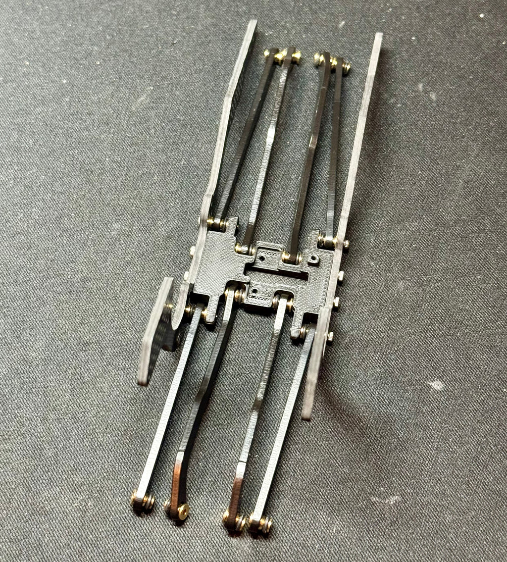 JC RC | Summit CF Chassis Frame - LCG - 15 Degree Skid Angle