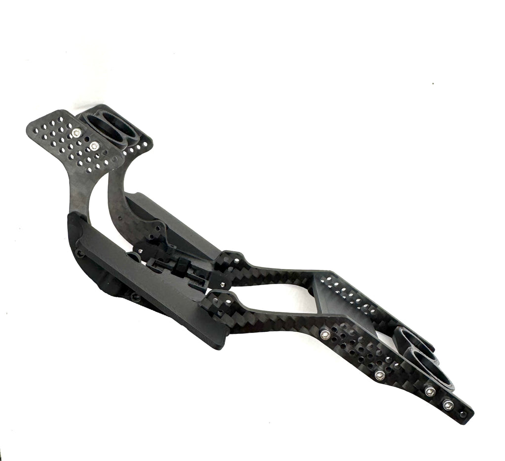 JC RC | Summit CF Chassis Frame - LCG - 15 Degree Skid Angle