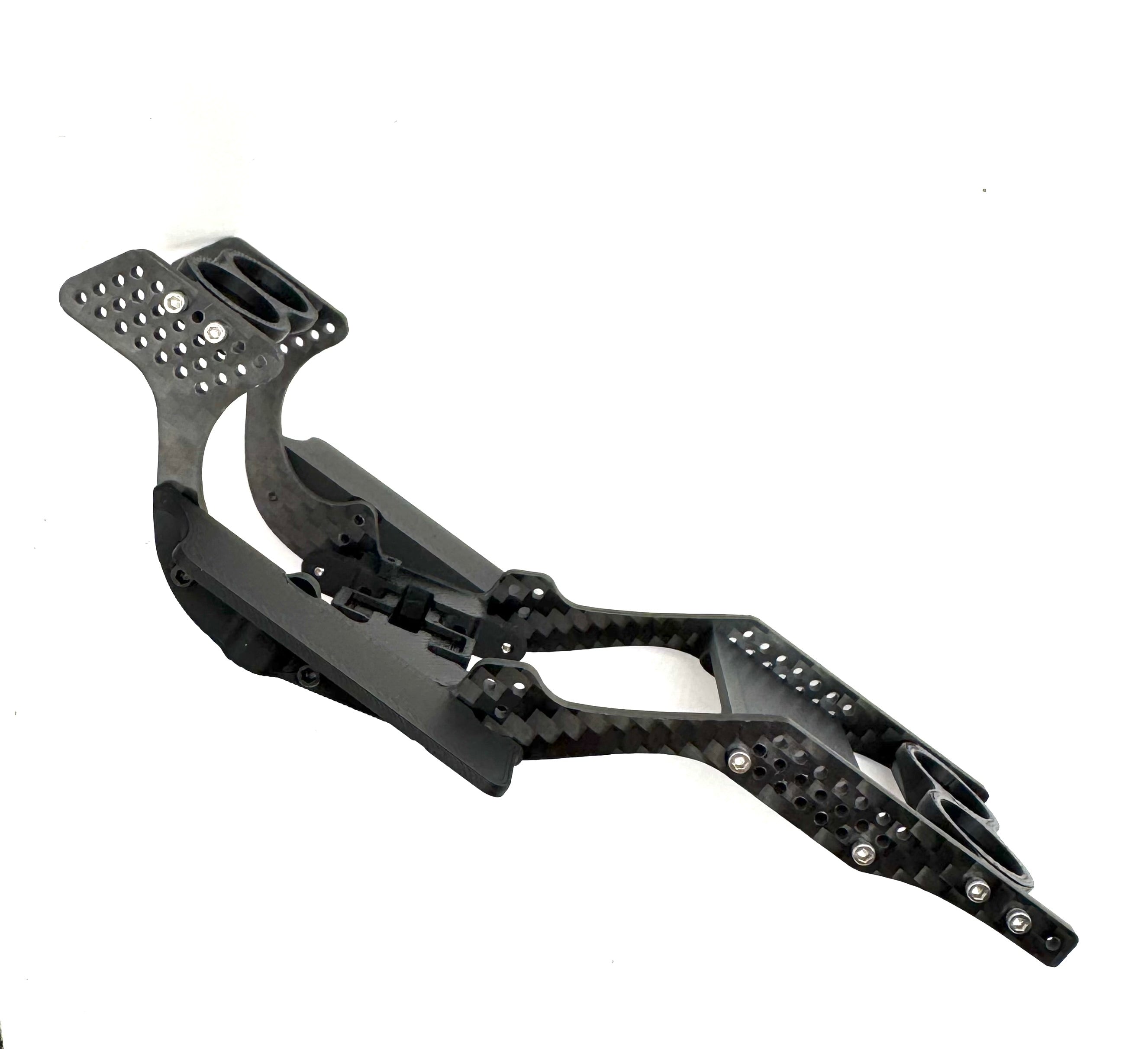 JC RC | Summit CF Chassis Frame - LCG - 15 Degree Skid Angle