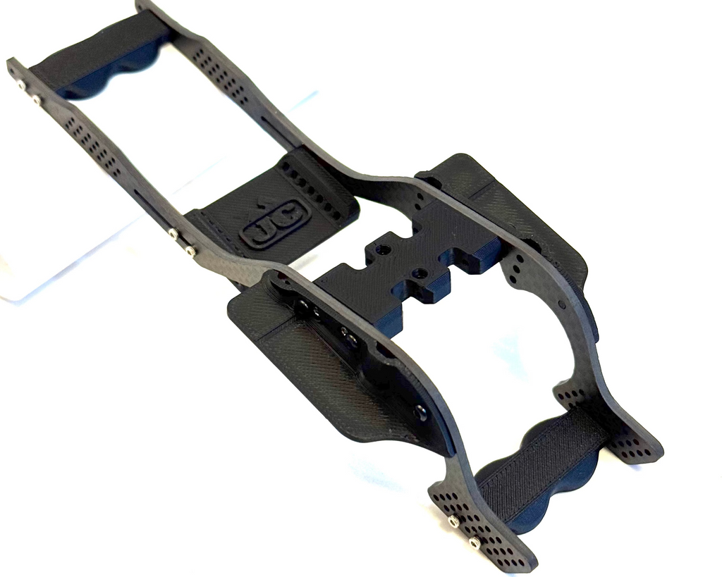 JC RC | Carbon Summit XL Chassis Frame Axial SCX24 - LCG - 15 Degree Skid Angle