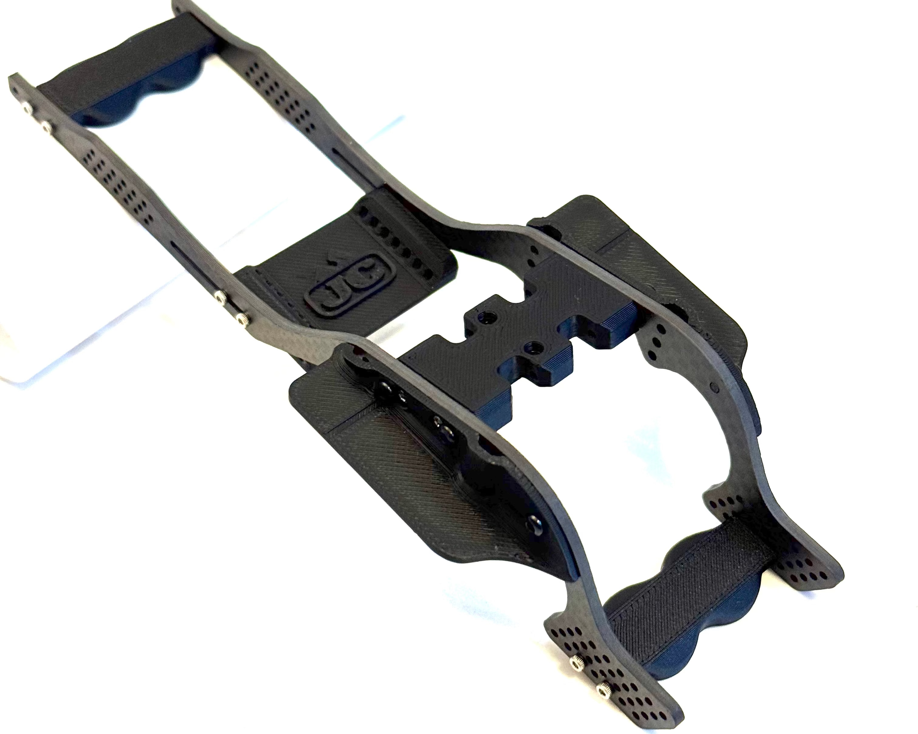 JC RC | Carbon Summit XL Chassis Frame Axial SCX24 - LCG - 15 Degree Skid Angle