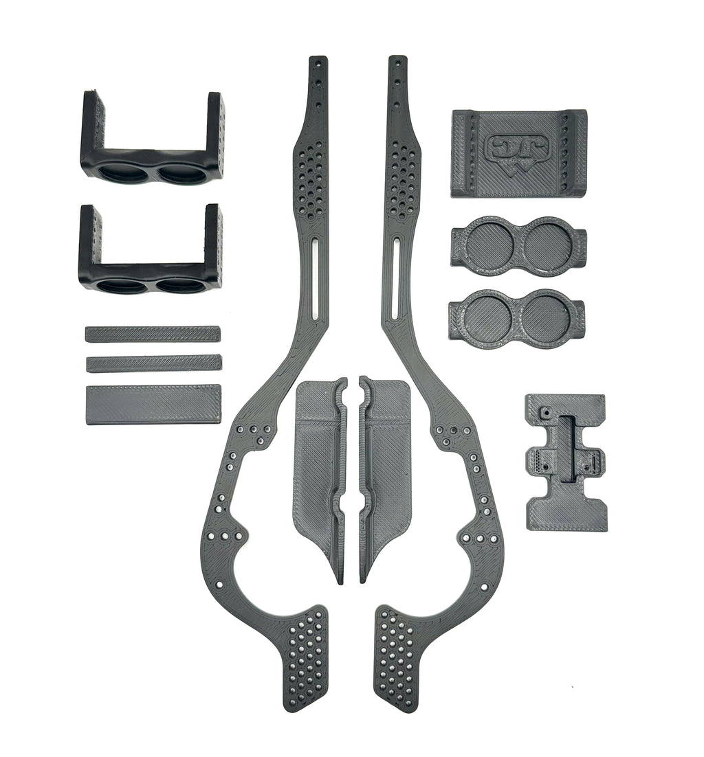 JC RC | Summit XL Chassis Frame Axial SCX24 - LCG - 15 Degree Skid Angle